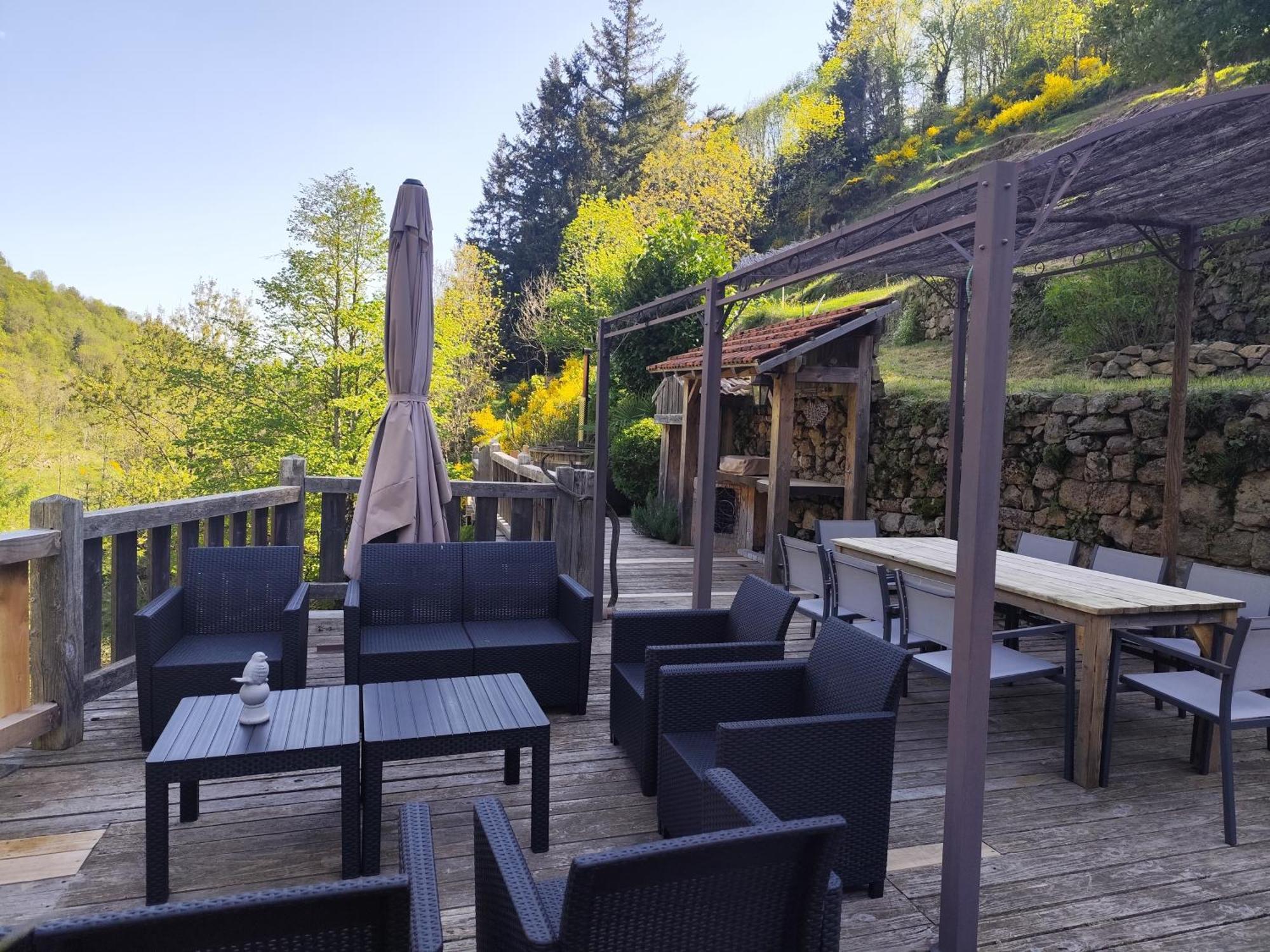 Maison Pres De La Dolce Via Avec Bain Norvegien Saint-Cierge-sous-le-Cheylard Bagian luar foto