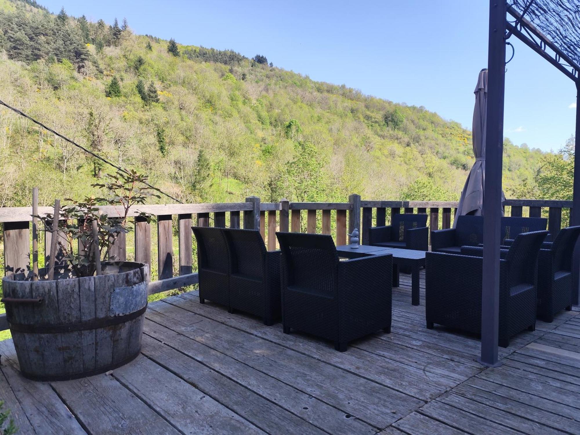 Maison Pres De La Dolce Via Avec Bain Norvegien Saint-Cierge-sous-le-Cheylard Bagian luar foto